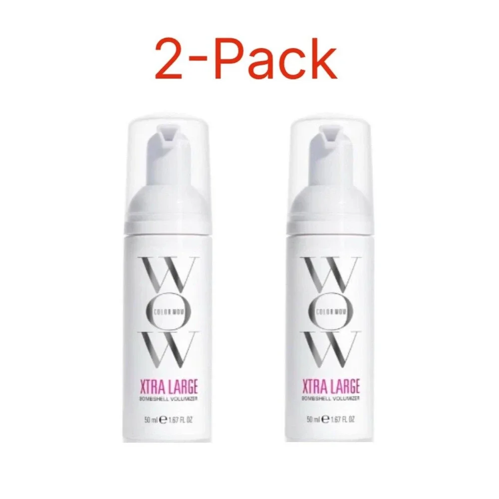 2-Pack COLOR WOW Xtra Large Bombshell Volumize 1.67 Oz For Lasting Volume